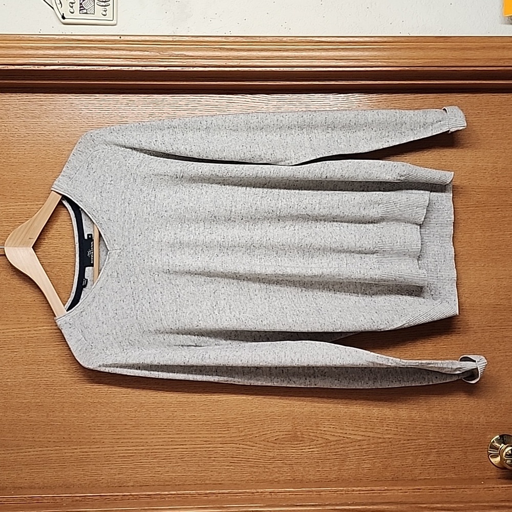 Men's Rood & Gunn Pepper Grey Cotton Sweater M